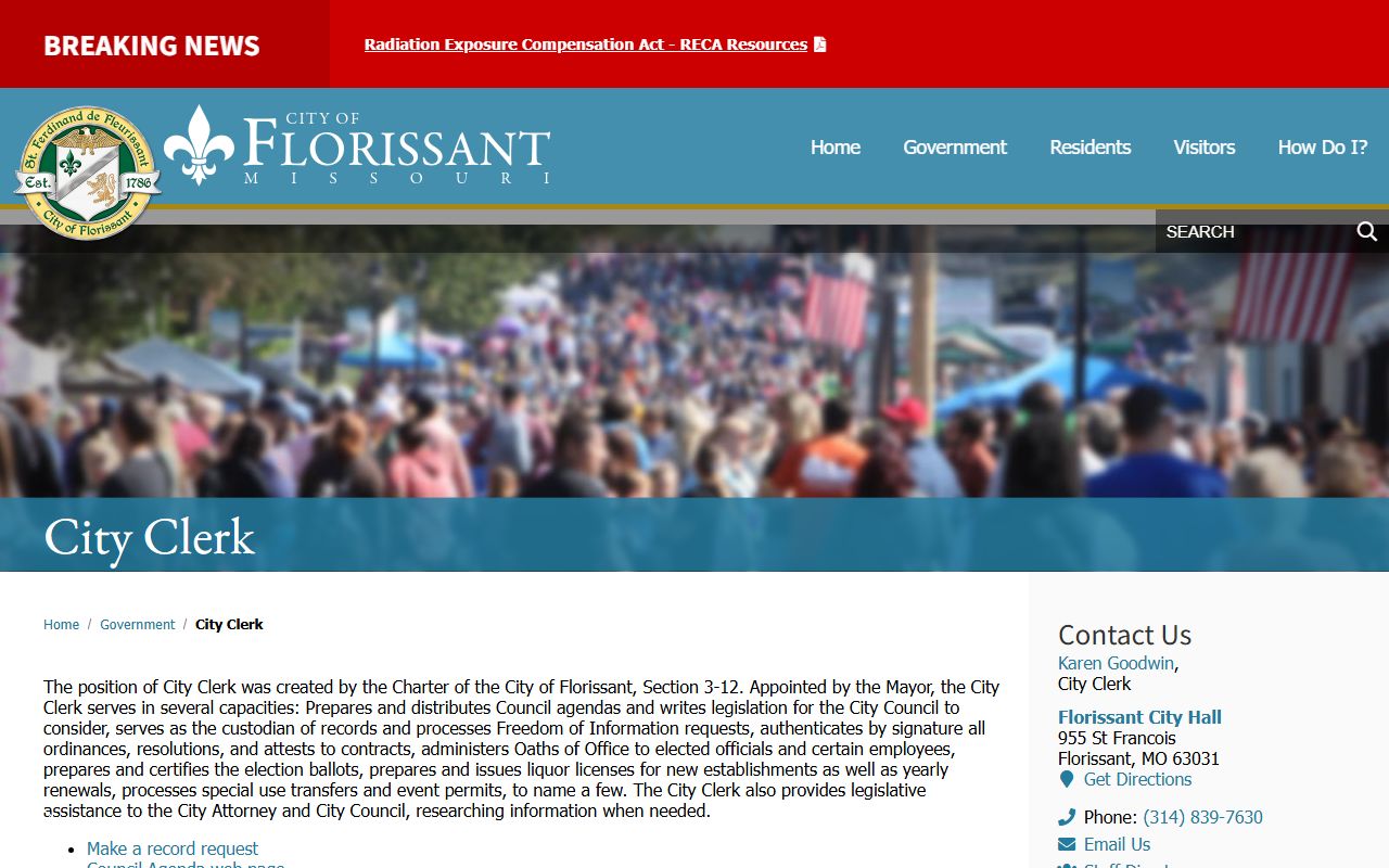 St. Charles Missouri birth records vital records office