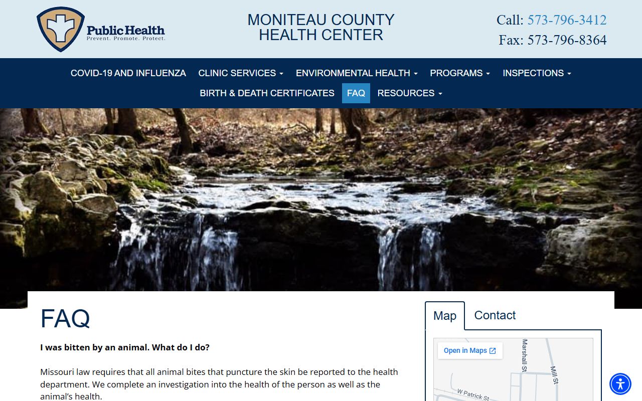 Moniteau County Missouri birth records health center in California MO