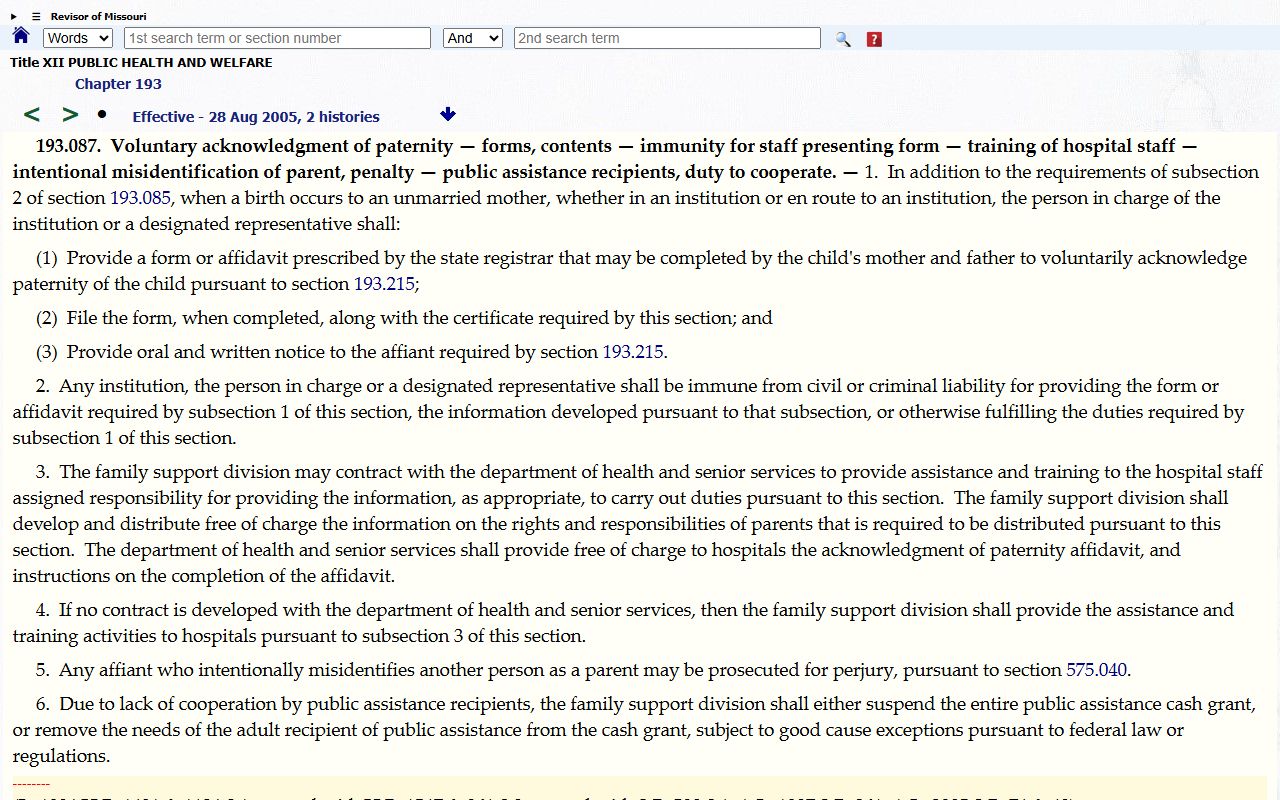 St. Clair County Missouri Health Center birth records and vital records office